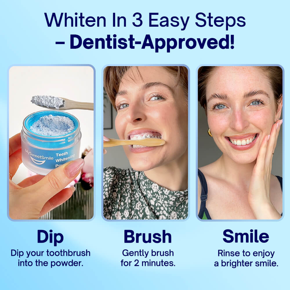 Dentist-Approved Teeth Whitening Powder