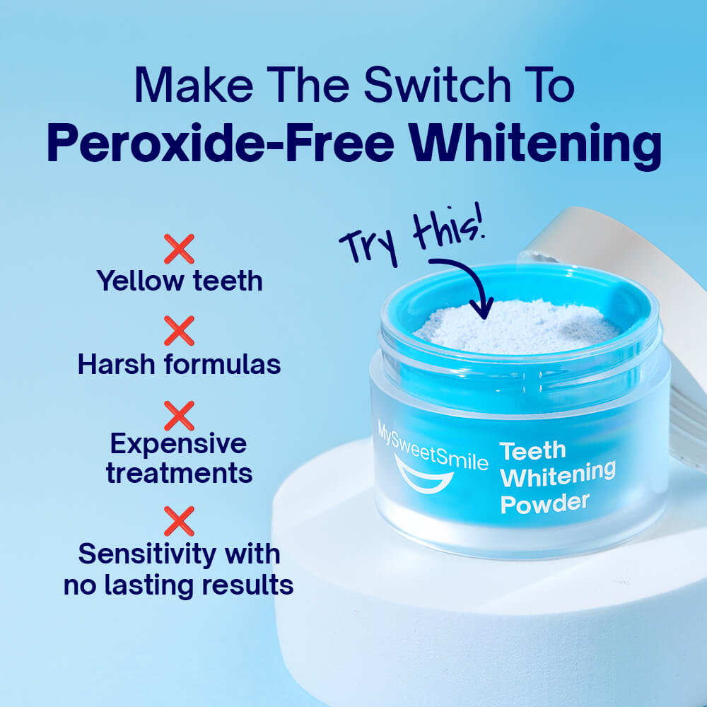 Dentist-Approved Teeth Whitening Powder