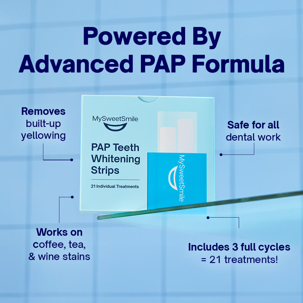 PAP Teeth Whitening Strips
