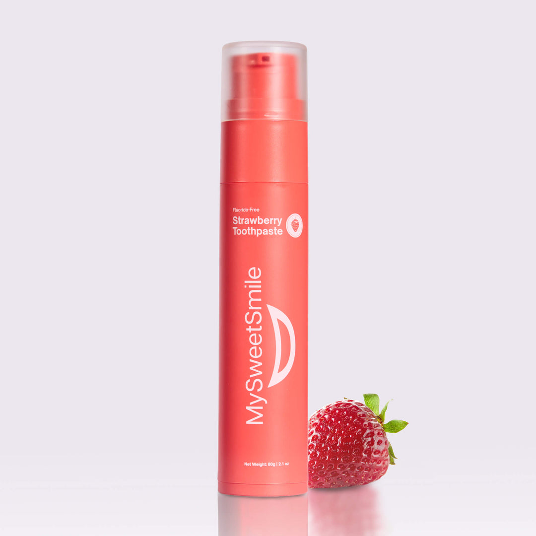 Fluoride-Free Strawberry Toothpaste